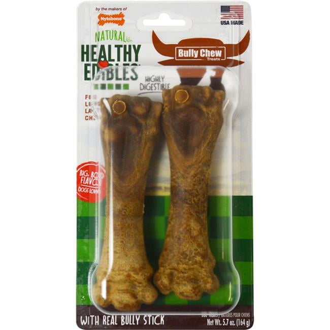 TFH Publications & Nylabone NEBSB103TPP Large Healthy Edibles Bully
