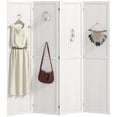 thumbnail image 1 of HOMCOM 4 Panel Folding Room Divider Privacy Screen Indoor Home Decoration, 1 of 10
