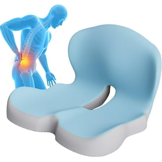 Ziraki Coccyx Orthopedic Memory Foam Seat Cushion - For Back and