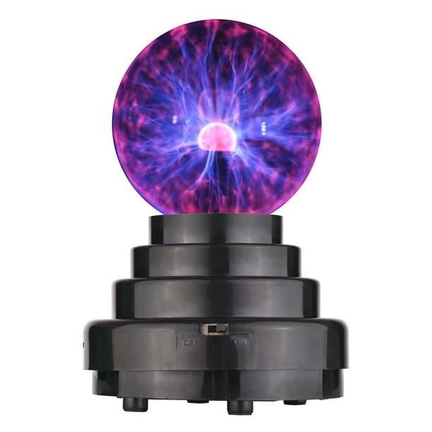 3 Pouces Plasma Ball Lampe Light Touch Sensitive Nebula Thunder Globe  Électrique Science Cadeau Éducatif pour Enfants Étudiants Adolescents  Adultes Fêtes Maison Chambre Décoration 
