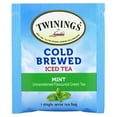 thumbnail image 2 of Twinings, Cold Brewed Iced Tea, Unsweetened Flavored Green Tea, Mint, 20 Tea Bags, 1.41 oz (40 g) Pack of 2, 2 of 3