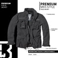 thumbnail image 3 of Chaqueta Brandit M-65 Giant Field para hombre negra con forro extraíble, 3 of 6