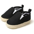thumbnail image 6 of Baby Boys Girls Canvas Shoes Slip On Soft Sole Moccasins Infant Sneakers Toddler First Walkers Infant Crib Shoes, 6 of 6