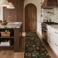 thumbnail image 2 of KUETH 2.5x10 Vintage Floral Runner Rugs Machine Washable Rugs for Living Room, Non Slip Flat Pile Rug with Rubber Backing, Boho Rug for Entryway Hallway Kitchen and Corridor, 2 of 12