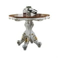 thumbnail image 2 of Acme Furniture Table Ronde de Comptoir Perle Antique, Chêne de Cerise, 2 of 3