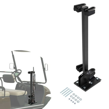 Kojem Golf Cart Stand Up Gun Rack Quick Release Universal for Club Car EZGO Yamaha