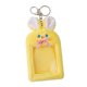 thumbnail image 2 of Bonito portatarjetas con llavero, funda con forma de Animal de peluche, foto de conejo de dibujos animados Amarillo Zulema cubierta de la tarjeta, 2 of 8