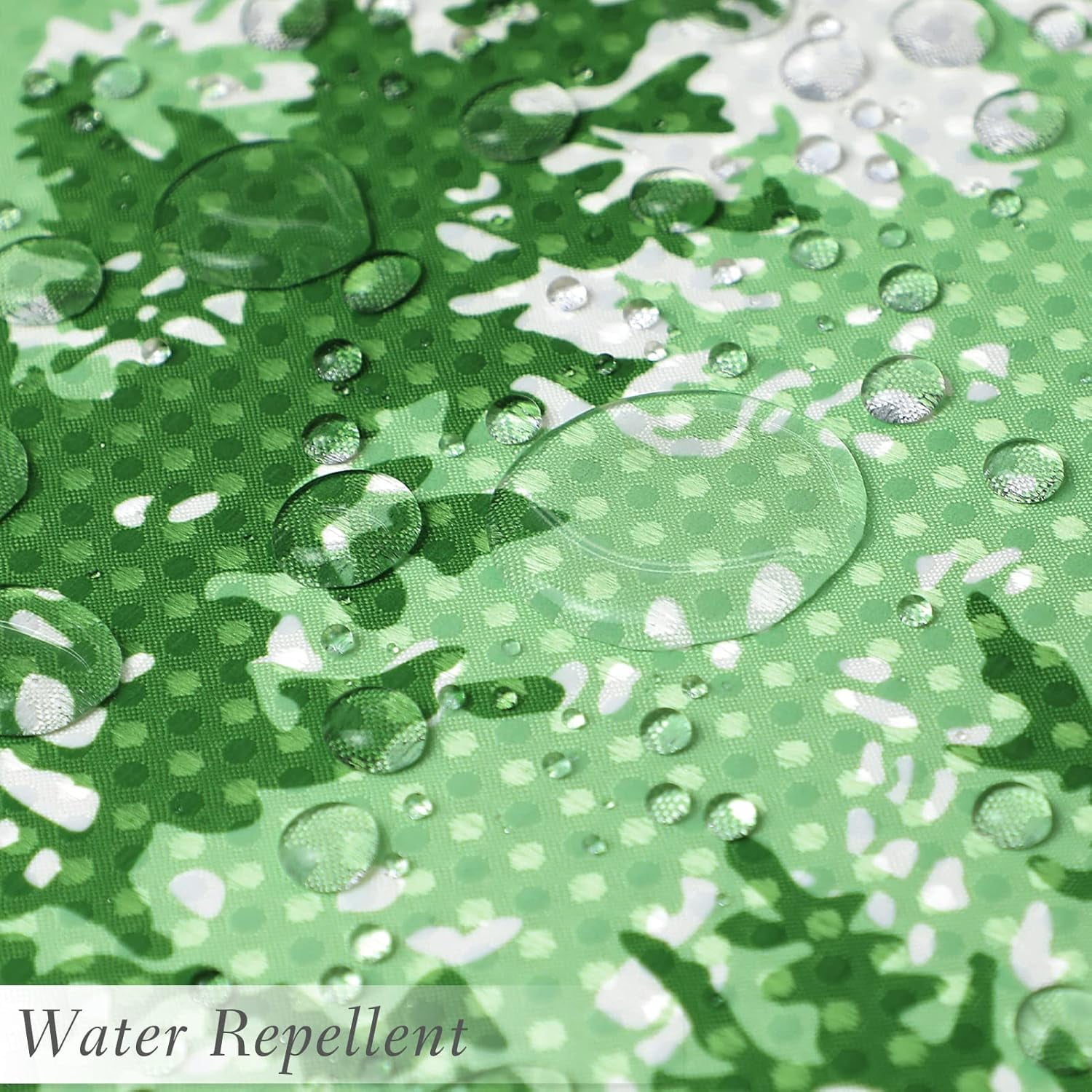 Spring Forest Green Plant, Grey Mountain Nature Tree Fabric Shower Curtains for Bathroom Water Repellent Woodland Shower Curtain, 72 x 72 inch