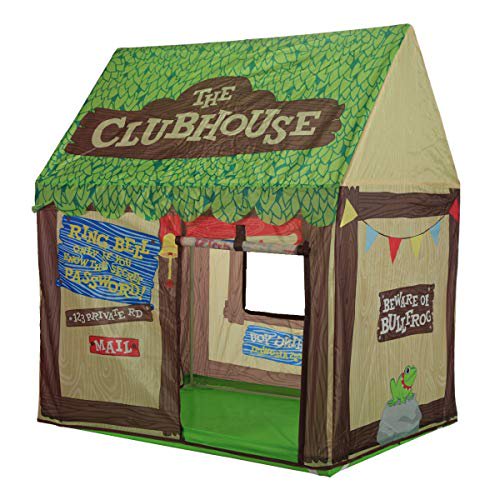 Tienda de juegos para niños Casa de juegos para niños - Carpa interior al aire libre Modelo casa club verde Portátil K-F TOYJOY KIDS STORE 666703080017