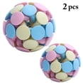 thumbnail image 2 of 2PCS Pet Toy Ball Interactive Pet Jingle Ball Dog Ball Cat Ball with Bell inside, 2 of 10