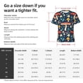 thumbnail image 4 of Rocae Colorful Mushrooms for Men's Moisture-Wicking Crew Tee - T-Shirt for Sports, Outdoor Activities, and Casual Wear, 4 of 9