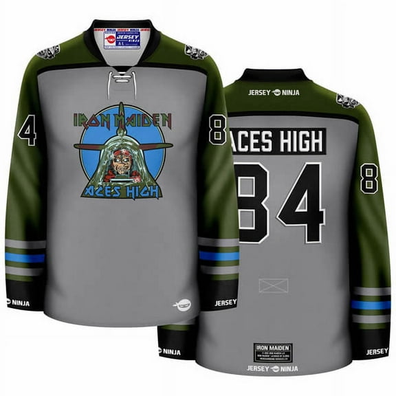 Iron Maiden Aces High Hockey Jersey