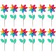 thumbnail image 1 of 12Pcs Colorful Pinwheel Toy Garden Wind Spinners Outdoor Decoration for Kids, 1 of 4