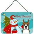 thumbnail image 4 of Carolines Treasures BB1845DS812 Snowman With Shiba Inu Wall and Door Hanging Prints, 4 of 7