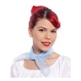 thumbnail image 3 of Sheer Chiffon Scarf - 24 inch Square - Light Blue - Head, Hair, Neck - Hey Viv 50s Style, 3 of 3