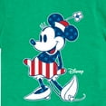 thumbnail image 3 of Disney - Americana - Minnie Flag Pattern - Toddler And Youth Short Sleeve Graphic T-Shirt, 3 of 5