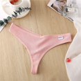 thumbnail image 1 of M-XL de algodón sin costuras para bragas sexis para mujer, ropa interior femenina de cintura baja, transpirable, íntima, Bikini, 1 of 4