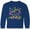 Royal Blue, variant on Inktastic Mardi Gras Masks and Beads Long Sleeve Youth T-Shirt