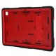 thumbnail image 2 of Fundas para tabletas, luz suave, varios colores, funda protectora con manos libres para computadora Galaxy Tab A7, color rojo, 2 of 5