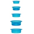 thumbnail image 1 of Monstrate Pack of 5 Sandwich Maker Bread Sandwiches Kitchen Baking Mold Breakfast Round Shaped Lunch Cookies Making Cakes Pastry Type2, 1 of 6