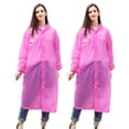 thumbnail image 1 of 2 juegos de impermeable de una sola pieza para senderismo al aire libre, impermeable no desechable para adultos, impermeable transpirable grueso de EVA, 1 of 5