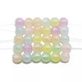 thumbnail image 4 of U8MO 500 Mixed Mermaid Color Acrylic Round Beads 6mm Smooth Ball Spacer DIY Bracelet, 4 of 7