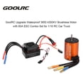 thumbnail image 3 of GoolRC Upgrade Waterproof 3650 4300KV Brushless Motor with 60A ESC Combo Set for 1/10  Car Truck, 3 of 6