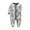 Grey, variant on EnJoCho Toddler Sport Playsuit Baby Girls Boys Cute Soft Cartoon Footies Romper Jumpsuit Outfits Toddler Trendy Bodysuit Party Wear Home Casual Clothing