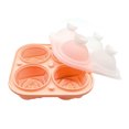 thumbnail image 1 of Rose Ice Mold Anti-Leakage 4 Grids Portable Reusable, 1 of 10
