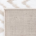 thumbnail image 6 of Rugs.com Hermitage Collection Rug – 5 Ft Octagon Snow White Medium Rug Perfect For Living Rooms, Kitchens, Entryways, 6 of 9