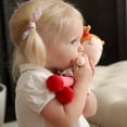 thumbnail image 5 of HABA Soft Baby Doll Roya - 10" Soft Doll with Red Pigtails, Pink Dress, 5 of 6