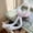 White, variant on Plush Bunny Ear Headband Warmer, Soft Animal Ear for Women & - Cute Fashion Accessory for Winter, , Travel & Sleep