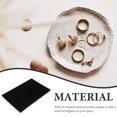 thumbnail image 4 of WHAMVOX 1Set Jewelry Compartment Tray Rectangular Sponge Material Minimalist Design 11.6X7.0X0.6In For Jewelry Owners, 4 of 8