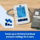 thumbnail image 4 of Monitor de presión arterial digital Medline, brazalete para adultos, pantalla LCD digital, almacena hasta 90 lecturas, baterías incluidas, 4 of 5