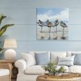 thumbnail image 3 of Stupell Industries Coastal Sandpipers Balancing On Beach Canvas Art, 36 x 36, by Susan Winget, 3 of 8