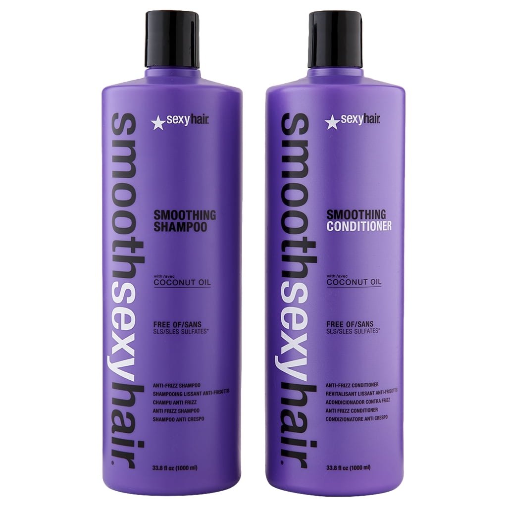 Sexy Hair Smooth Sexy Hair Smoothing Shampoo & Conditioner 33.8 oz