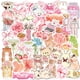 thumbnail image 1 of Pegatinas FYFDLLTF Coquette Pink Bows Vintage Aesthetic x50, 1 of 7