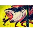 thumbnail image 2 of Art.com Graffiti Shark 5 Pointz New York City Stretched Canvas Print Wall Art, 18" x 12", 2 of 4