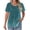 Green Leaf XH363, variant on Womens Plus Size Tops Tunic Short Sleeve Crew Neck Shirts Casual Summer Blouse