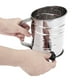 thumbnail image 3 of Tamiz de Harina Manual de Acero Inoxidable de 3 Tazas con Agitador | Diseño Rotatorio Clásico | Herramienta de Cocina Duradera para Hornear Pasteles, Bizcochos y Espolvorear Azúcar Glas | Tamiz Fácil, 3 of 6