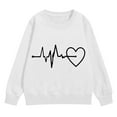 thumbnail image 6 of Ruyang Girls Heart Sweatshirts Fall Winter Cute Trendy Oversized Sweatshirt Long Sleeve Crewneck School Pullover Tops, 6 of 7