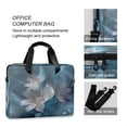 thumbnail image 4 of 16" Laptop Briefcase for Work Travel Laptop Shoulder Bag Carrying Handbag Laptop Case Abstract Art Flower, 4 of 8