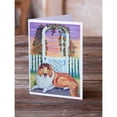 thumbnail image 2 of Collie Greeting Cards and Envelopes Pack of 8, 2 of 2
