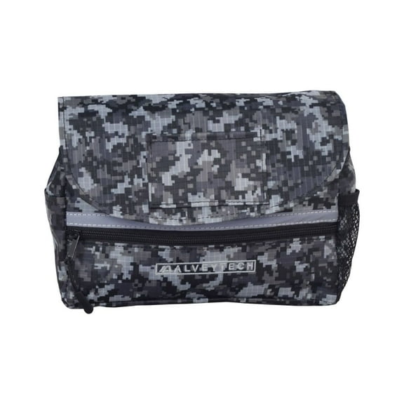 AlveyTech Saddle Bag for Mobility Scooter, Wheelchair, and Power Chair (Large, Digital Gray Camo)
