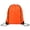 Orange, variant on Drawstring Bag, Unisex Swimming Shoulder Bag Large Sports Backpack, Drawstring Backpack, Waterproof Gym Sacks for School