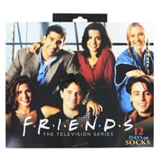 Friends Mens 12 Days of Socks in Advent Gift Box | Set B