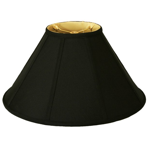 Royal Designs 12" Empire Lamp Shade Black