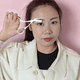 thumbnail image 5 of Tijeras de peine para cejas, herramienta para quitar el pelo de pestañas y cejas, juego de herramientas de belleza para el cuidado de las cejas con un peine para cejas gratis, 5 of 5