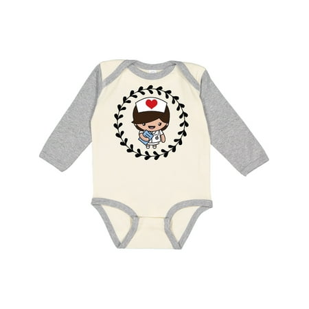 

Inktastic NICU Nurse ER Nurse Gift Gift Baby Girl Long Sleeve Bodysuit