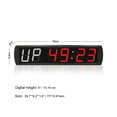 thumbnail image 2 of LED Gym Interval Timer Clock Tabata Fitness Digital Wall Clock Big Stopwatch Countdown Training Timer ,Versatile Applications, 2 of 7